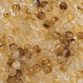 8mm amber and coffee colored acrylic round beads with marble texture for DIY jewelry - 8mm (2mm Hole) 20 Pieces / Amber