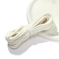 Cordino in nylon bianco 5mm per tessitura di braccialetti fai-da-te e lavori creativi - 5mm/5m/Circa 35g / Bianco Sporco