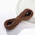 Cordino intrecciato marrone da 5 mm per fai da te e coulisse di ricambio per felpe - 5mm/5m/Circa 35g / Marrone