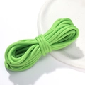 5mm fluorescent green braided nylon cord, durable paracord for DIY backpack ornaments - 5mm/5m/Approx 35g / Green