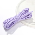 Lavender 5mm core-spun nylon paracord for DIY handmade jewelry and craft weaving - 5mm/5m/Approx 35g / Light Purple