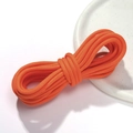 Vibrant orange 5mm braided nylon core paracord for DIY crafts and backpack ornaments - 5mm/5m/Approx 35g / Orange