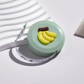 Mini green cartoon tape measure with 3D banana decor and 60-inch white measuring tape - Banana