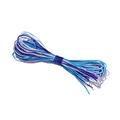 72# Gradiënt nylon koord in paars en blauw voor DIY sieraden weven en knopen - Kleur Nr. 7