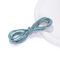 Cordino intrecciato blu e oro 3mm per braccialetti fai-da-te e accessori portachiavi - Blu Verde