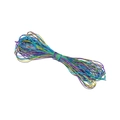 Nylondraad 72 met kleurverloop in paars en blauw voor DIY handgemaakte sieraden - Kleur Nr. 6