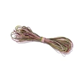 Gekleurd nylon koord voor DIY sieraden in paars, roze en aardse groene tinten - Kleur Nr. 15