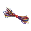 Regenboog nylon koord met kleurverloop voor DIY-sieraden en gevlochten armbanden - Kleur Nr. 18