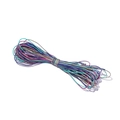 Meerkleurige nylon koordbundel met kleurverloop voor DIY-sieraden en gevlochten armbanden - Kleur Nr. 14