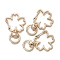 Three-piece golden cherry blossom alloy keychains with rotating lobster clasp - Cherry Blossom / 5 Pieces / KC Gold