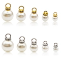 Schmuckset mit gold- und silbernen Strass-Perlenanhängern in fünf verschiedenen Größen - Multi-Stil Multi-Größe Kollektion (SN1364)