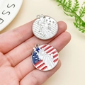 Enamel Statue of Liberty charms and silver alloy pendants for DIY necklace making - Silver White Statue of Liberty (23533)
