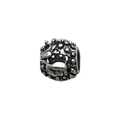 Charm a forma di renna di Natale in argento vintage per bracciali e collane - 10x9mm
