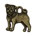 Pendentif carlin en bronze antique pour bracelets et colliers DIY accessoires - Style Carlin Bronze Antique (20572)