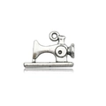 Antique silver sewing machine charm for DIY vintage necklaces and bracelets jewelry - Sewing Machine Style (5685)
