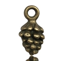 Pendentif pomme de pin en bronze antique pour création de bijoux et bracelets - Bronze Antique
