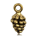 Pendentif pomme de pin en or antique pour bijoux DIY et accessoires de bracelet - Or Antique