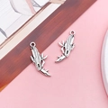 Miniatur Multifunktionswerkzeug Anhänger Set aus retro Silberlegierung für DIY - Antique Silver Multi-tool Knife (15891)