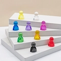 Transparente bunte Spielfiguren aus Harz für Brettspiele in verschiedenen Farben - Soldaten-Spielfigur (24*16*12mm) / Bunt