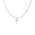 Minimalist 18K gold plated stainless steel sunburst engraved capital letter T necklace - Silver- T