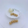 18K vergulde magnetische sluiting met zirkonia voor het maken van DIY sieraden - Goud