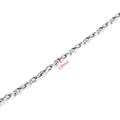 Hochwertige 2,8mm Edelstahl-Wellenkette für DIY-Halsketten und Armband-Schmuckherstellung - Stahlfarbe Yuanbao Kette 2.8mm