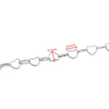 Detail of silver heart-shaped chain links measuring 8.2mm by 6.3mm on white background - 6.3x8.2mm