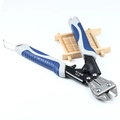 Professional Cr-V stainless steel wire cutters with ergonomic non-slip dual-color handles - Manual Wire Cutters (R2381) / Blue