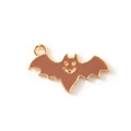 Pendentif chauve-souris marron et doré pour bracelets et colliers DIY d'Halloween - Chauve-Souris Brune