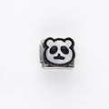 Italienischer Armband-Charm mit niedlichem Panda-Motiv auf Edelstahl-Basis - Panda Cartoon (12)