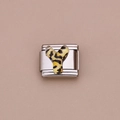 Italiaanse bedel met luipaardprint letter Y van roestvrij staal voor DIY-armbanden - Luipaard Letter Y