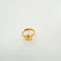 18K vergulde onregelmatige bloem parelring basis voor doe-het-zelf sieraden - Ring - Goud