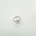 Verstelbare S925 zilveren bloem ringbasis met pin voor DIY parel sieraden maken - Ring - Zilver