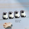 Detail view of 2.2x1.4cm cartoon Siamese cat alloy charms for DIY jewelry making - Siamese Cat / AN110