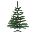 90cm green PVC artificial Christmas tree with black tripod stand for holiday decoration - 90cm 90 Tips Plastic Base