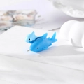 Cute resin shark and dolphin ocean animal pendants for DIY necklaces or keychains - Shark & Dolphin Combo (Large & Small Sharks)
