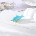 Cute resin fish charms with blue and yellow gradient for DIY jewelry necklaces - Blue-Green Gradient Fish (F Blue-Green Fish)