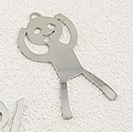 Silver hollow panda pendant charm for DIY necklaces and keychains in creative alloy design - Hollow Silver Panda Style (Silver 4)