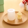 3D house silicone mold for DIY cake, chocolate and candle making with finished cottage - No. 1 (42g)