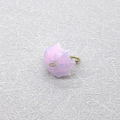 Ciondolo a ombrello in acrilico sfumato rosa e viola con gancio in metallo dorato per fai-da-te - Ombrello Rosa