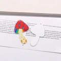 Detailed macro view of acrylic mushroom pendants for DIY jewelry making and crafts - Lightning Mushroom
