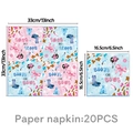 Lot de 20 serviettes Boots or Bows pour fête de révélation de sexe sur thème cowboy - Serviettes