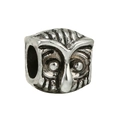 Vintage uilenbedels in geoxideerde zilverlegering voor DIY armbanden en sieradenontwerp - Vintage Geoxideerde Uil (#23)