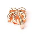 Rose gold palm tree charm for mesh bracelets made of high-quality alloy metal - Palm Tree (A46 Rose Gold)