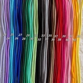 5mm colorful nylon paracord ropes in 21 vibrant shades for DIY crafts and keychains - Standard Type / Pure White (44)