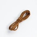 Brown faux suede cord roll for DIY jewelry making and handmade bracelet weaving - Yellow Coffee 2.6mm Suede Cord (5m)