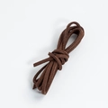 Single bundle of dark brown suede cord for DIY jewelry and bracelet weaving projects - Medium Brown 2.6mm Suede Cord (5m)