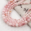 Polished rose red natural jade beads in various sizes for DIY jewelry making - 12mm (30 Pieces) / Light Persian Jade (Style 57)