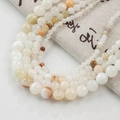 Natural yellow jade round beads for DIY jewelry making in various gradient sizes - 4mm (10 Counts) / Moss Green Jade - Style 72