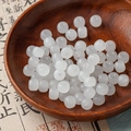 DIY jewelry making beads in translucent white jade style for bracelets and necklaces - 1# Pearl White Shell